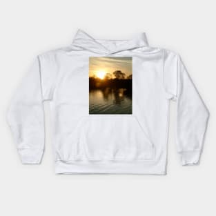 Abberton sunset Kids Hoodie